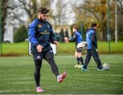 15 December 2014; Leinster's Mick McGrath in action during squad training ahead of Friday's Guinness PRO12, Round 10, against Connacht. Leinster Rugby Squad Training, UCD, Belfield, Dublin. Picture credit: Pat Murphy / SPORTSFILE