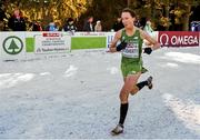 14 December 2014; Ireland's Siobhan O'Doherty during the Women's race. Spar European Cross Country Championships, Samokov, Bulgaria. Picture credit: Ramsey Cardy / SPORTSFILE