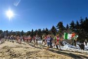 14 December 2014; A general view during the Women's U23 race. Spar European Cross Country Championships, Samokov, Bulgaria. Picture credit: Ramsey Cardy / SPORTSFILE