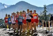 14 December 2014; A general view during the Junior Men's race. Spar European Cross Country Championships, Samokov, Bulgaria. Picture credit: Ramsey Cardy / SPORTSFILE