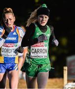 14 December 2014; Ireland's Isabel Carron during the Junior Women's race. Spar European Cross Country Championships, Samokov, Bulgaria. Picture credit: Ramsey Cardy / SPORTSFILE