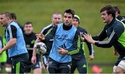 17 December 2014; Munster's Conor Murray in action during squad training ahead of their Guinness PRO12, Round 10, match against Glasgow Warriors on Saturday. Munster Rugby Squad Training, University of Limerick, Limerick. Picture credit: Matt Browne / SPORTSFILE