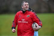 17 December 2014; Munster head coach Anthony Foley during squad training ahead of their Guinness PRO12, Round 10, match against Glasgow Warriors on Saturday. Munster Rugby Squad Training, University of Limerick, Limerick. Picture credit: Matt Browne / SPORTSFILE
