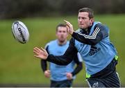 17 December 2014; Munster's Denis Hurley during squad training ahead of their Guinness PRO12, Round 10, match against Glasgow Warriors on Saturday. Munster Rugby Squad Training, University of Limerick, Limerick. Picture credit: Matt Browne / SPORTSFILE
