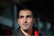 17 December 2014; Ulster's Ruan Pienaar following a press conference ahead of their side's Guinness PRO12, Round 10, match against Ospreys on Saturday. Ulster Rugby Press Conference, Kingspan Stadium, Ravenhill Park, Belfast, Co. Antrim. Picture credit: Oliver McVeigh / SPORTSFILE