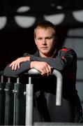 17 December 2014; Ulster's Luke Marshall following a press conference ahead of their side's Guinness PRO12, Round 10, match against Ospreys on Saturday. Ulster Rugby Press Conference, Kingspan Stadium, Ravenhill Park, Belfast, Co. Antrim. Picture credit: Oliver McVeigh / SPORTSFILE
