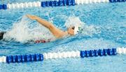 12 August 2007; Melanie Nocher, from Holywood, Co. Down, representing University of Ulster, Jordanstown, and Ireland, in action during the 100m Backstroke Heats. Melanie finished 5th in her heat with a time of 1:05.16, giving her an overall place of 27th which didn't qualify her for the finals. World University Games 2007, 100m Backstroke, Heat 3, Swimming Centre, Thammasat University, Bangkok, Thailand. Picture credit: Brian Lawless / SPORTSFILE