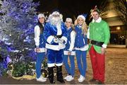 19 December 2014; The Leinster Blue Crew at the Santa's Grotto ahead of the game. Guinness PRO12, Round 10, Leinster v Connacht. RDS, Ballsbridge, Dublin. Picture credit: Ramsey Cardy / SPORTSFILE
