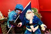19 December 2014; Leinster supporter Eoin O'Driscoll, from Goatstown, Dublin, at the Santa's Grotto ahead of the game. Guinness PRO12, Round 10, Leinster v Connacht. RDS, Ballsbridge, Dublin. Picture credit: Ramsey Cardy / SPORTSFILE