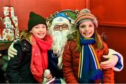 19 December 2014; Leinster supporters attend the Santa's Grotto ahead of the game. Guinness PRO12, Round 10, Leinster v Connacht. RDS, Ballsbridge, Dublin. Picture credit: Ramsey Cardy / SPORTSFILE