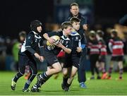19 December 2014; Action during the Bank of Ireland Half-Time Minis between Ardee RFC and Old Wesley RFC. Guinness PRO12, Round 10, Leinster v Connacht. RDS, Ballsbridge, Dublin. Picture credit: Matt Browne / SPORTSFILE