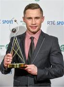 21 December 2014; IBF Super Bantamweight Champion, Carl Frampton, who was nominated for the RTE Sport Person of the Year, at the RTÉ Sports Awards 2014. RTÉ Studios, Donnybrook, Dublin. Picture credit: David Maher / SPORTSFILE