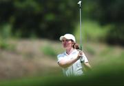 17 August 2007; Danielle McVeigh, from Kilkeel, Co. Down, representing Texas A&M University and Ireland, watches her shot on the 12th during the final round. Danielle won the Gold medal in the individual event by a clear 4 shots ahead of 2nd place Mexico's Diana Cantu, after carding a 4 over par round of 76 today, with an overall score of 292, 4 over for the tournament. Danielle's score helped take the Ireland team to Silver medal position losing out by only one shot to the Mexico team with an overall team total of 602. Danielle's victory signals Ireland first gold medal since Sonia O'Sullivan and Niall Bruton's wins on track in Sheffield in 1991. World University Games 2007, Women's Team and Individual Golf Event, Final Round, Watermill Golf and Gardens, Bangkok, Thailand. Picture credit: Brian Lawless / SPORTSFILE