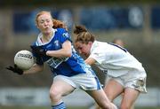 18 August 2007; Patricia Fogarty, Laois, in action against Aishling Jennings, Kildare. TG4 All-Ireland Ladies Football Championship Quarter-Final, Laois v Kildare, Wexford Park, Wexford. Picture credit: Brendan Moran / SPORTSFILE  *** Local Caption ***
