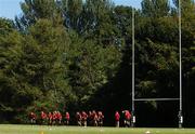 20 August 2007; The Ireland squad in action during squad training. Ireland Rugby World Cup Squad Training. Campbell College, Belfast, Co. Antrim. Picture credit: Brendan Moran / SPORTSFILE