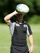 21 August 2007; Ireland's Peter Stringer who didnt take part in squad training. Ireland Rugby World Cup Squad Training. Campbell College, Belfast, Co. Antrim. Picture credit: Oliver McVeigh / SPORTSFILE