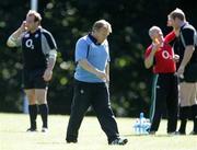 21 August 2007; Ireland's Head Coach, Eddie O'Sullivan, during squad training. Ireland Rugby World Cup Squad Training. Campbell College, Belfast, Co. Antrim. Picture credit: Oliver McVeigh / SPORTSFILE