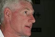 21 August 2007; Northern Ireland manager Nigel Worthington speaking during a press conference ahead of their 2008 European Championship Qualifier with Liechtenstein. Northern Ireland Press Conference, Hilton Hotel, Templepatrick, Co. Antrim. Picture credit: Oliver McVeigh / SPORTSFILE