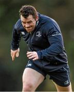 22 December 2014; Leinster's Cian Healy during squad training ahead of their Guinness PRO12, Round 11, match against Munster on Friday. Leinster Rugby Squad Training, UCD, Belfield, Dublin. Picture credit: Stephen McCarthy / SPORTSFILE