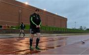 22 December 2014; Munster's Stephen Archer makes his way out for squad training ahead of their Guinness PRO12, Round 11, match against Leinster on Friday. Munster Rugby Squad Squad Training, University of Limerick, Limerick Picture credit: Diarmuid Greene / SPORTSFILE