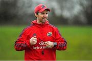 22 December 2014; Munster head of fitness Aled Walters during squad training ahead of their Guinness PRO12, Round 11, match against Leinster on Friday. Munster Rugby Squad Squad Training, University of Limerick, Limerick Picture credit: Diarmuid Greene / SPORTSFILE