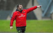 22 December 2014; Munster head coach Anthony Foley during squad training ahead of their Guinness PRO12, Round 11, match against Leinster on Friday. Munster Rugby Squad Squad Training, University of Limerick, Limerick Picture credit: Diarmuid Greene / SPORTSFILE