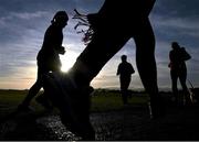 25 December 2014; 'Competitors' taking part in one of the many Goal Mile events on Christmas Day 2014. Phoenix Park, Dublin. Picture credit: Ray McManus / SPORTSFILE