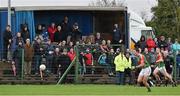 26 December 2014; Members of the media and supporters watch the game. Tipperary Senior Football Championship Final Replay, Loughmore-Castleiney v Cahir, Leahy Park, Cashel, Co. Tipperary. Picture credit: Ray McManus / SPORTSFILE