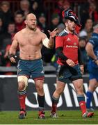 26 December 2014; Munster's BJ Botha after losing his jersey during the second half. Guinness PRO12, Round 11, Munster v Leinster. Thomond Park, Limerick. Picture credit: Stephen McCarthy / SPORTSFILE