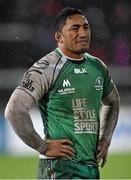 26 December 2014; Connacht's Bundee Aki dejected after the game. Guinness PRO12, Round 11, Ulster v Connacht, Kingspan Stadium, Ravenhill Park, Belfast, Co. Down. Picture credit: Ramsey Cardy / SPORTSFILE