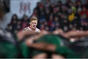 26 December 2014; Stuart Olding, Ulster. Guinness PRO12, Round 11, Ulster v Connacht, Kingspan Stadium, Ravenhill Park, Belfast, Co. Down. Picture credit: Ramsey Cardy / SPORTSFILE