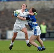 18 August 2007; Aisling Holton, Kildare, in action against Lorraine Muckian, Laois. TG4 All-Ireland Ladies Football Championship Quarter-Final, Laois v Kildare, Wexford Park, Wexford. Picture credit: Brendan Moran / SPORTSFILE  *** Local Caption ***