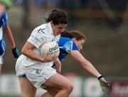 18 August 2007; Noelle Earley, Kildare, in action against Lorraine Muckian, Laois. TG4 All-Ireland Ladies Football Championship Quarter-Final, Laois v Kildare, Wexford Park, Wexford. Picture credit: Brendan Moran / SPORTSFILE  *** Local Caption ***