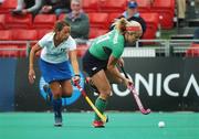 21 August 2007; Jenny McDonough, Ireland, in action against Romina Dinucci, Italy. 2007 EuroHockey Nations Championships, Womens, Pool A, Ireland v Italy, Belle Vue Hockey Centre, Kirkmanshulme Lane, Belle Vue, Manchester, England. Picture credit: Pat Murphy / SPORTSFILE