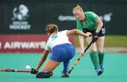 21 August 2007; Ciara O'Brien, Ireland, in action against Carolina Scandroli, Italy. 2007 EuroHockey Nations Championships, Womens, Pool A, Ireland v Italy, Belle Vue Hockey Centre, Kirkmanshulme Lane, Belle Vue, Manchester, England. Picture credit: Pat Murphy / SPORTSFILE