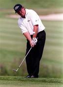 31 July 1999; Barry Lane chips onto the 3rd green during day two of the Smurfit European Open at the K-Club in Straffan, Kildare. Photo by Brendan Moran/Sportsfile