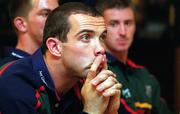 2 September 1999; London Irish captain Conor O'Shea at an announcement that Aer Lingus will be the club's new sponsor. The Stoop, London. Photo by Ray McManus/Sportsfile