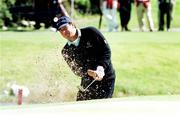 15 August 1999; Costantino Rocca plays out of the bunker onto the 6th green during day four of the West of Ireland Golf Classic at the Galway Bay Golf & Country Club in Galway. Photo by Matt Browne/Sportsfile