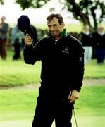 14 August 1999; Constantino Rocca on the 18th green after his round of 68 to leave him 10 under par at the end of day three of the West of Ireland Golf Classic at the Galway Bay Golf & Country Club in Galway. Photo by Matt Browne/Sportsfile