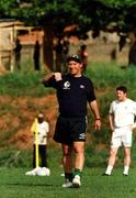 30 March 1999; Manager Brian Kerr during a Republic of Ireland U20 Squad training sesssion at the Liberty Stadium in Ibadan, Nigeria. Photo by David Maher/Sportsfile