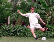 3 April 1999; Colin Healy during a Republic of Ireland U20 Squad training sesssion at the Society of Missions to Africa Seminary in Ibadan, Nigeria. Photo by David Maher/Sportsfile