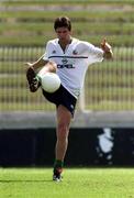 7 September 1999; Niall Quinn during a Republic of Ireland training session at the Ta'Qali Stadium in Attard, Malta. Photo by David Maher/Sportsfile