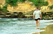 30 May 1999; Reggie Corrigan takes a walk at Haven Bay Terrigal in New South Wales, Australia. Photo by Matt Browne/Sportsfile
