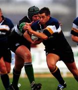 30 October 1999; Shane Horgan of Leinster breaks away from Martyn Steffert of Connacht during the Guinness Interprovincial Rugby Championship match between Connacht and Leinster at the Sportsground in Galway. Photo by David Maher/Sportsfile