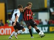 24 August 2007; Kevin Hunt, Bohemians, in action against Shane Robinson, Drogheda United. eircom League of Ireland, Bohemians v Drogheda United, Richmond Park, Dublin. Picture credit: David Maher / SPORTSFILE *** Local Caption ***