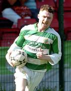 25 August 2007; Donegal Celtic's Paul McVeigh celebrates his goal. CIS Insurance Cup, Group C, Cliftonville v Donegal Celtic, Solitude, Belfast, Co. Antrim. Picture credit: Michael Cullen / SPORTSFILE