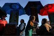 29 December 2014; Fiona McCartan takes wagers before the races. Leopardstown Christmas Festival, Leopardstown, Co. Dublin. Picture credit: Cody Glenn / SPORTSFILE Picture credit: Barry Cregg / SPORTSFILE