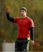29 December 2014; Munster scrum coach Jerry Flannery during squad training ahead of their Guinness PRO12, Round 12, match against Connacht on New Year's Day. Munster Rugby Squad Training, University of Limerick, Limerick. Picture credit: Diarmuid Greene / SPORTSFILE