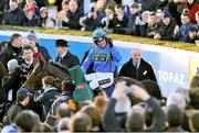 29 December 2014; Jockey R. Walsh and Hurricane Fly won The Ryanair Hurdle. Leopardstown Christmas Festival, Leopardstown, Co. Dublin. Picture credit: Cody Glenn / SPORTSFILE