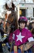 29 December 2014; Jockey Bryan Cooper with Don Poli, after winning the Topaz Novice Steeplechase. Leopardstown Christmas Festival, Leopardstown, Co. Dublin. Picture credit: Barry Cregg / SPORTSFILE